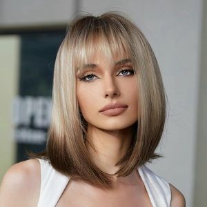 Ombre Bob Glamour Wig New